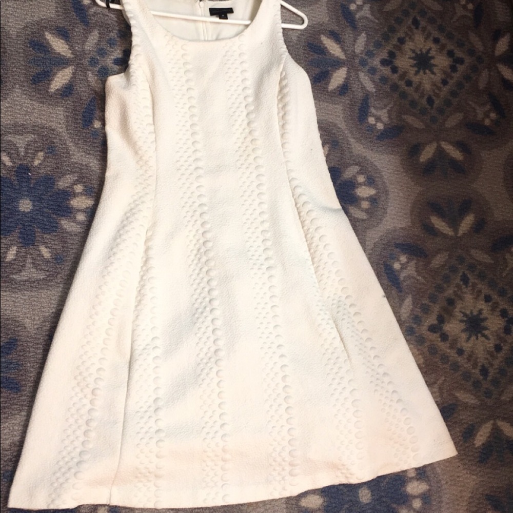 Worthington white sleeveless fit and flare dress